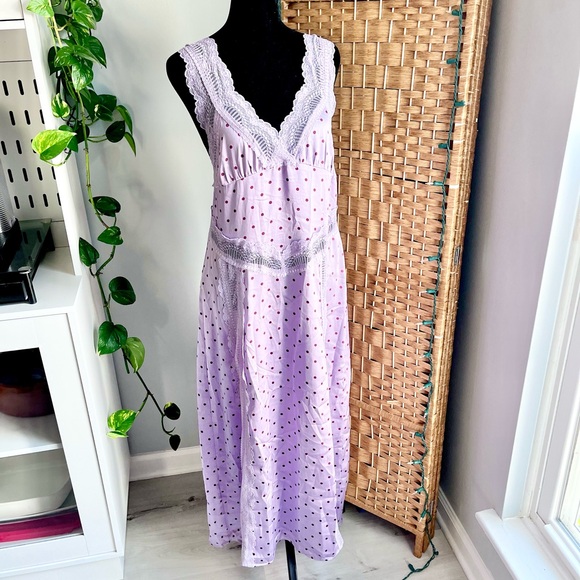 Free People Other - ✨SOLD NWT Intimately Free People Lingerie Bad For You Print Lace Nightgown